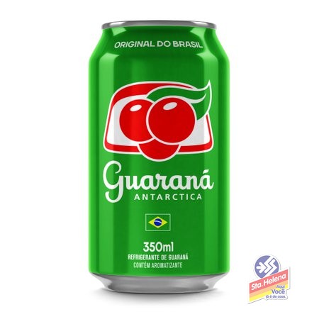 Guaraná Antárctica lata 350ml