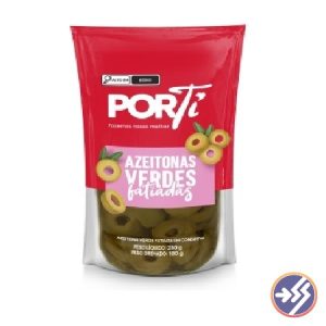 Azeitona Verde Porti Fatiada Pouch 100g