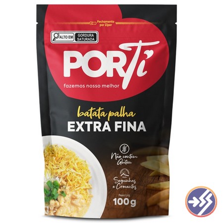Batata Palha Porti Extra Fina pte 100g
